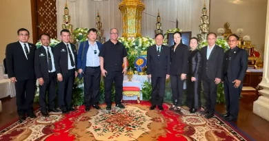 ดร.ทวีเกียรติ รองสวัสดิ์ นำทีมพัฒนาประกันสังคม ร่วมเป็นประธานพิธีสวดอภิธรรมศพ “พล.ต.ท.ชัจจ์ กุลดิลก” คืนสุดท้าย เพื่อร่วมไว้อาลัย
